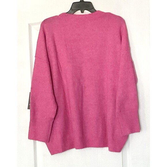 Vince Camuto Women's Plus Size Cozy Long Sleeve Extend Shoulder Sweater Size 1X - Picture 4 of 6